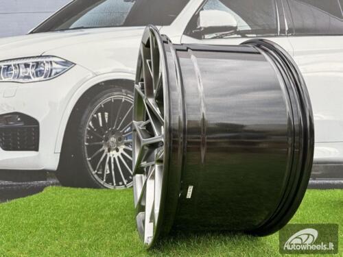 Ratlankis Ford Mustang Mach 1 Style R20X10.5J 5x114.3 ET35 70.5 Hyper Black