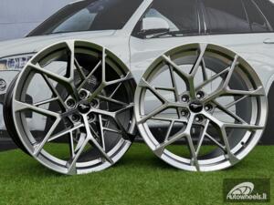 Ratlankis Ford Mustang Mach 1 Style R20X10.5J 5x114.3 ET35 70.5 Hyper Black