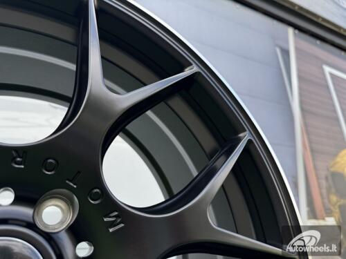 Ratlankis BBS CH-R Style R18X8J 5X108 ET38 73.1 Matt Black with Diamond Cut Lip