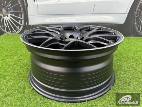 Ratlankis BBS CH-R Style R18X8J 5X108 ET38 73.1 Matt Black with Diamond Cut Lip