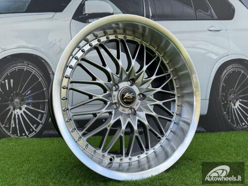 Ratlankis Work VS-XV Style R19X10.5J 5X114.3 ET25 73.1 Hyper Black