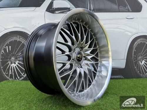 Ratlankis Work VS-XV Style R19X10.5J 5X114.3 ET25 73.1 Hyper Black