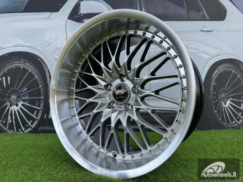 Ratlankis Work VS-XV Style R19X10.5J 5X114.3 ET25 73.1 Hyper Black
