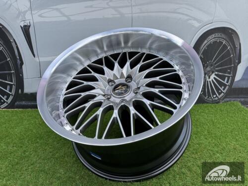 Ratlankis Work VS-XV Style R19X10.5J 5X114.3 ET25 73.1 Hyper Black
