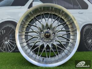 Ratlankis Work VS-XV Style R19X10.5J 5X114.3 ET25 73.1 Hyper Black