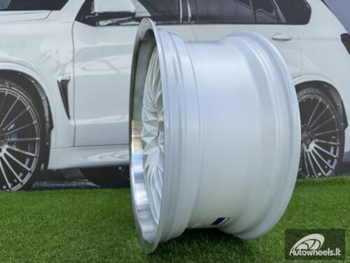 Ratlankis Work VS-XV Style R19X8.5J 5X114.3 ET35 73.1 White with Diamond Cut Lip