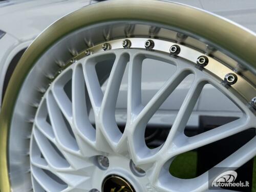 Ratlankis Work VS-XV Style R19X8.5J 5X114.3 ET35 73.1 White with Diamond Cut Lip