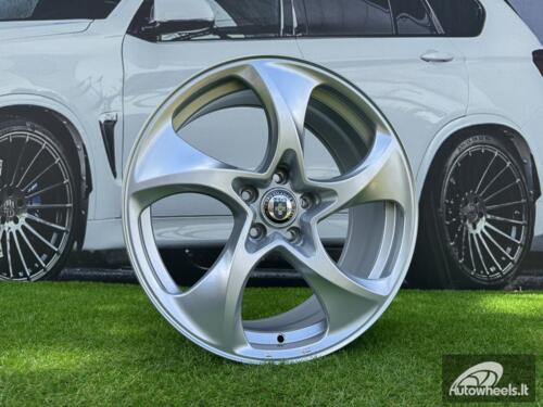 Ratlankis HRE 552M Style R18X8J 5X108 ET35 73.1 Silver