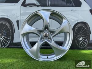 Ratlankis HRE 552M Style R18X8J 5X108 ET35 73.1 Silver