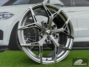 Ratlankis HRE FF11 Style R18X8J 5X114.3 ET35 73.1 Hyper Black