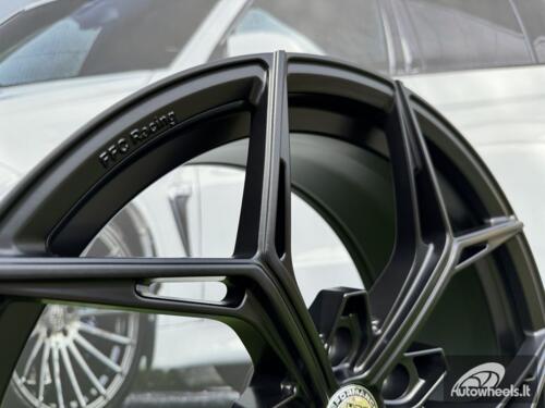 Ratlankis HRE FF11 Style R19X8.5J 5X114.3 ET35 73.1 Satin Black