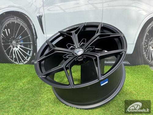 Ratlankis HRE FF11 Style R19X8.5J 5X114.3 ET35 73.1 Satin Black