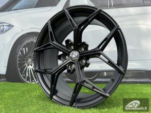 Ratlankis HRE FF11 Style R19X8.5J 5X114.3 ET35 73.1 Satin Black