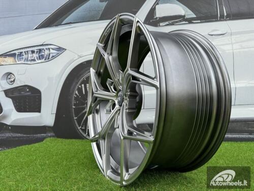Ratlankis HRE FF11 Style R19X8.5J 5X120 ET35 72.56 Hyper Black