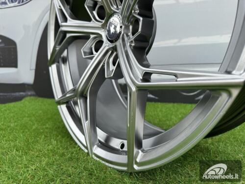 Ratlankis HRE FF11 Style R19X8.5J 5X120 ET35 72.56 Hyper Black