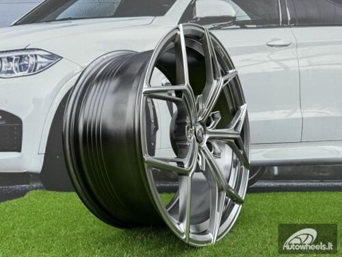 Ratlankis HRE FF11 Style R19X9.5J 5X120 ET35 72.56 Hyper Black