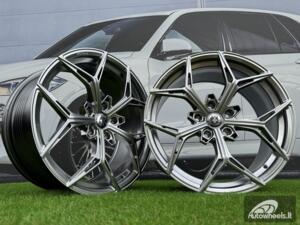 Ratlankis HRE FF11 Style R19X9.5J 5X120 ET35 72.56 Hyper Black