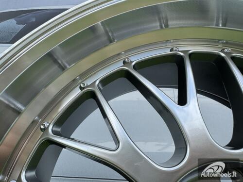 Ratlankis BBS LM Style R19X8.5J (Fit for 5X112 / 5X114.3) ET35 73 Hyper Black with Diamond Cut Lip