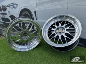 Ratlankis BBS LM Style R19X10.5J (Fit for 5X112 / 5X114.3) ET25 73 Hyper Black with Diamond Cut Lip