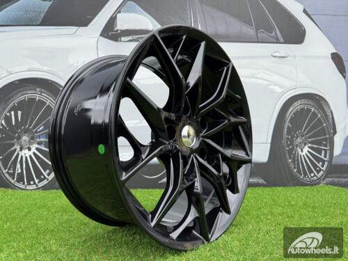 Ratlankis Jova Forged Style R20X10J 5X150 ET42 110.2 Black