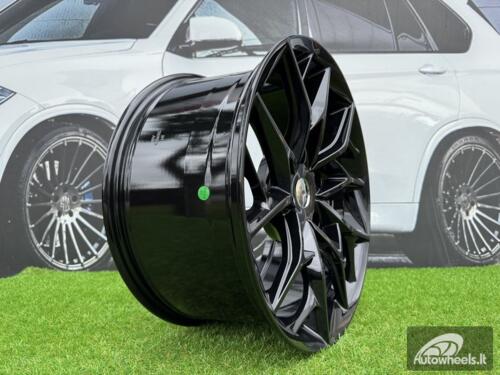 Ratlankis Jova Forged Style R20X10J 5X150 ET42 110.2 Black