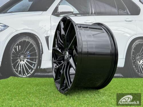 Ratlankis Jova Forged Style R20X10J 5X150 ET42 110.2 Black