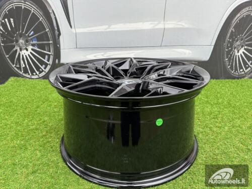 Ratlankis Jova Forged Style R20X10J 5X150 ET42 110.2 Black
