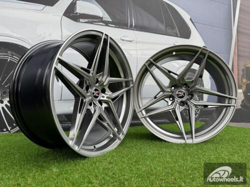 Ratlankis Mustang Vittoria Cancun Style R20X9J 5X114.3 ET15 71.5 Hyper Black