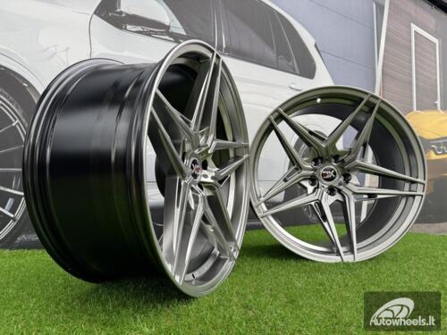 Ratlankis Mustang Vittoria Cancun Style R20X9J 5X114.3 ET15 71.5 Hyper Black
