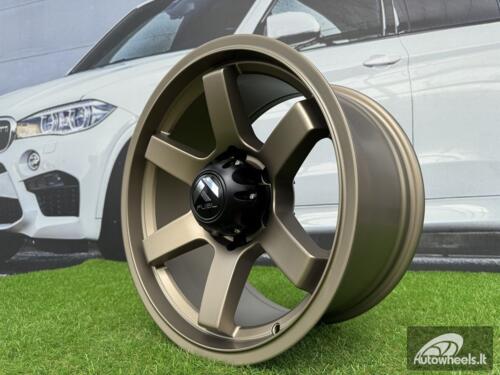 Ratlankis Fuel D768 Style R17X9J 6X139.7 ET5 106.1 Bronze