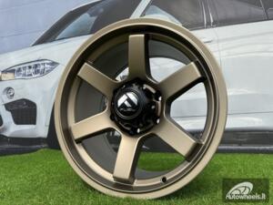 Ratlankis Fuel D768 Style R17X9J 6X139.7 ET5 106.1 Bronze