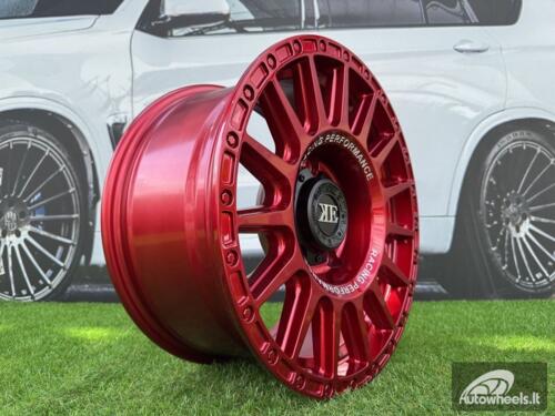 Ratlankis Offroad Sandstorm Style R17X8J 5X150 ET25 110 Candy Red