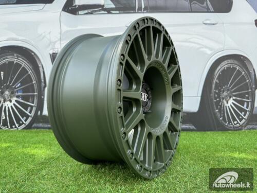 Ratlankis Offroad Sandstorm Style R17X8J 5X127 ET-10 71.56 Forest Green