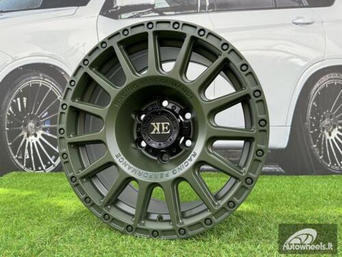 Ratlankis Offroad Sandstorm Style R17X8J 5X127 ET-10 71.56 Forest Green