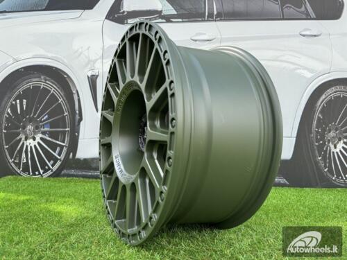 Ratlankis Offroad Sandstorm Style R17X8J 5X127 ET-10 71.56 Forest Green