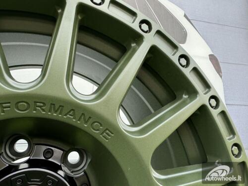 Ratlankis Offroad Sandstorm Style R17X8J 5X127 ET-10 71.56 Forest Green