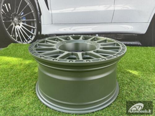 Ratlankis Offroad Sandstorm Style R17X8J 5X127 ET-10 71.56 Forest Green