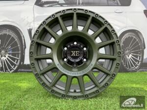 Ratlankis Offroad Sandstorm Style R17X8J 5X127 ET-10 71.56 Forest Green
