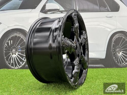 Ratlankis Black Dragon R19X8.5J 5X114.3 ET35 73.1 Gloss Black