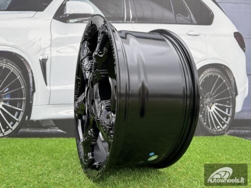 Ratlankis Black Dragon R19X8.5J 5X114.3 ET35 73.1 Gloss Black