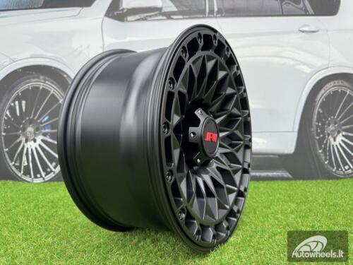 Ratlankis Offroad VRT-503 R17X8.5J 6x139.7 ET0 110 Matt Black