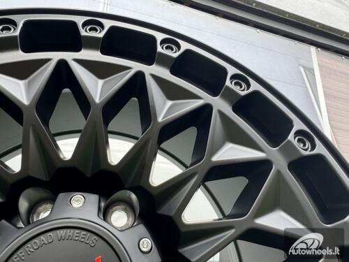Ratlankis Offroad VRT-503 R17X8.5J 6x139.7 ET0 110 Matt Black