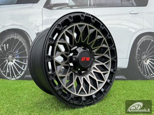 Ratlankis Offroad VRT-503 R17X8.5J 6x139.7 ET0 110 Matt Black + bronze