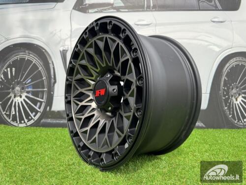 Ratlankis Offroad VRT-503 R17X8.5J 6x139.7 ET0 110 Matt Black + bronze