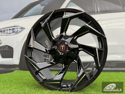 Ratlankis Fuel 4X4 Style R20X9.5J 5x114.3 ET-15 67.1 Gloss Black
