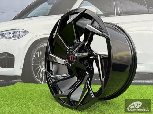 Ratlankis Fuel 4X4 Style R20X9.5J 5x114.3 ET-15 67.1 Gloss Black