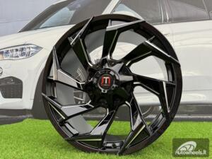 Ratlankis Fuel 4X4 Style R20X9.5J 5x114.3 ET-15 67.1 Gloss Black