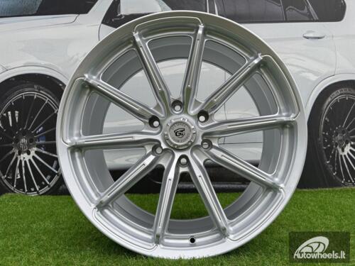 Ratlankis GT Form GFS6 R20X9J 6x139.7 ET20 106.1 Gloss Silver Milled