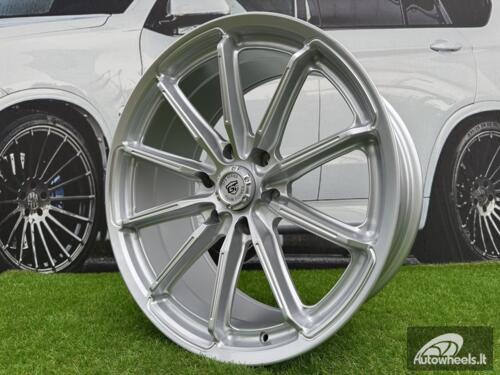 Ratlankis GT Form GFS6 R20X9J 6x139.7 ET20 106.1 Gloss Silver Milled