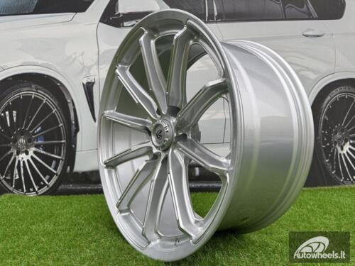Ratlankis GT Form GFS6 R20X9J 6x139.7 ET20 106.1 Gloss Silver Milled